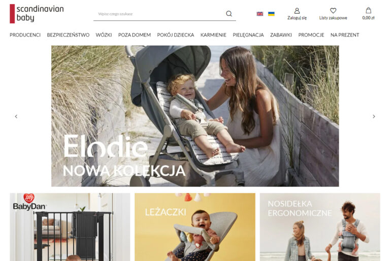 Hurtownia Scandinavian Baby integracja ze sklepem internetowym