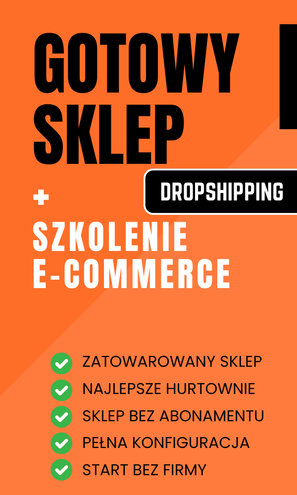 gotowy sklep dropshipping