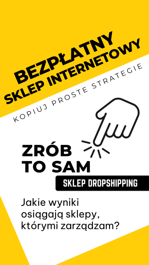 szkolenie sklep dropshipping