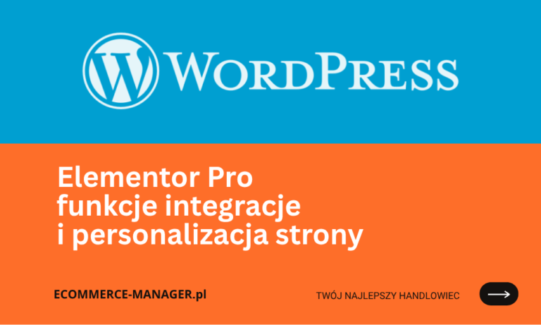 Elementor Pro WordPress funkcje integracje i personalizacja strony