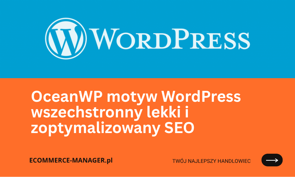 OceanWP motyw WordPress wszechstronny lekki i zoptymalizowany SEO