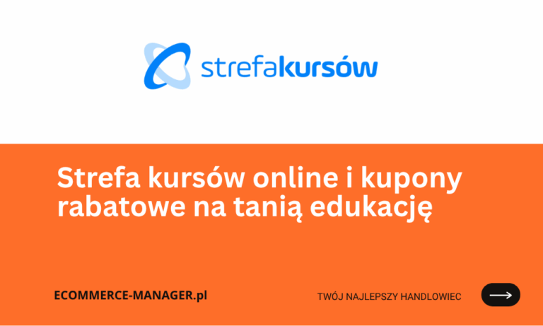 Strefa kursów online i kupony rabatowe na tanią edukację