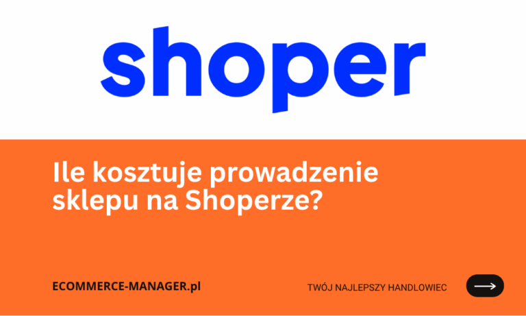Ile kosztuje prowadzenie sklepu na Shoperze? 