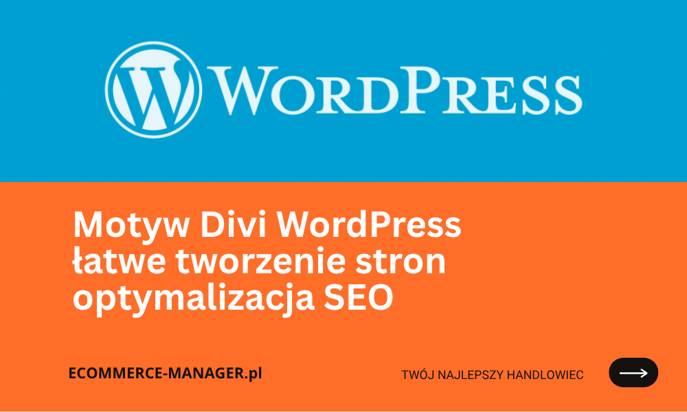 Motyw Divi WordPress łatwe tworzenie stron i optymalizacja SEO