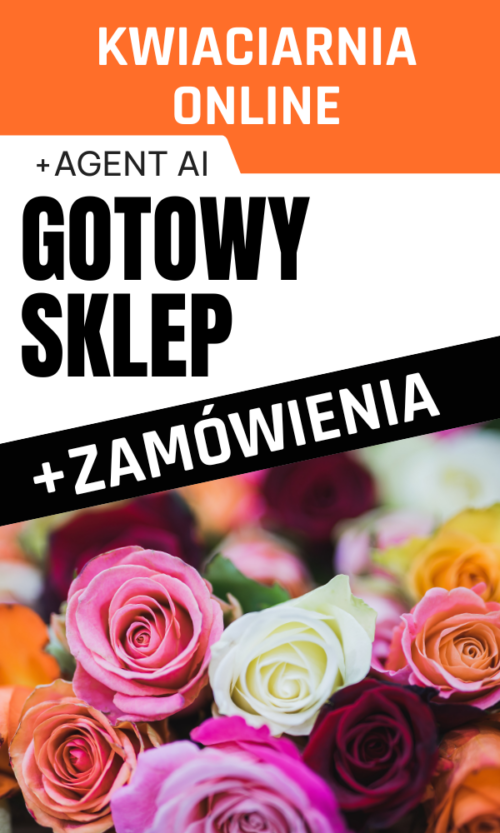 GOTOWY SKLEP INTERNETOWY / ROBOTY SPRZĄTAJĄCE + ZAMÓWIENIA