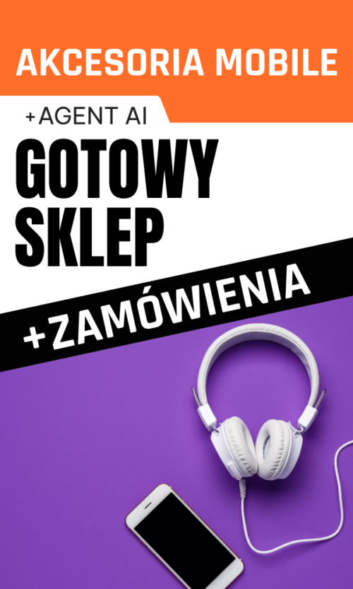GOTOWY SKLEP INTERNETOWY AKCESORIA MOBILE