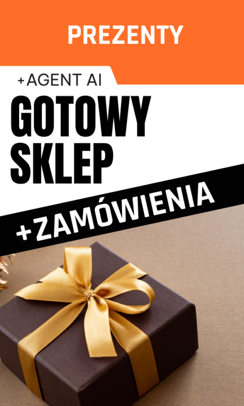 GOTOWY SKLEP / PORTFELE + ZAMÓWIENIA