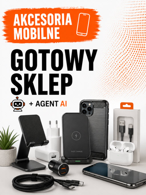 GOTOWY SKLEP – AKCESORIA MOBILNE