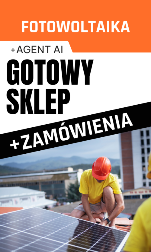 GOTOWY SKLEP INTERNETOWY FOTOWOLTAIKA