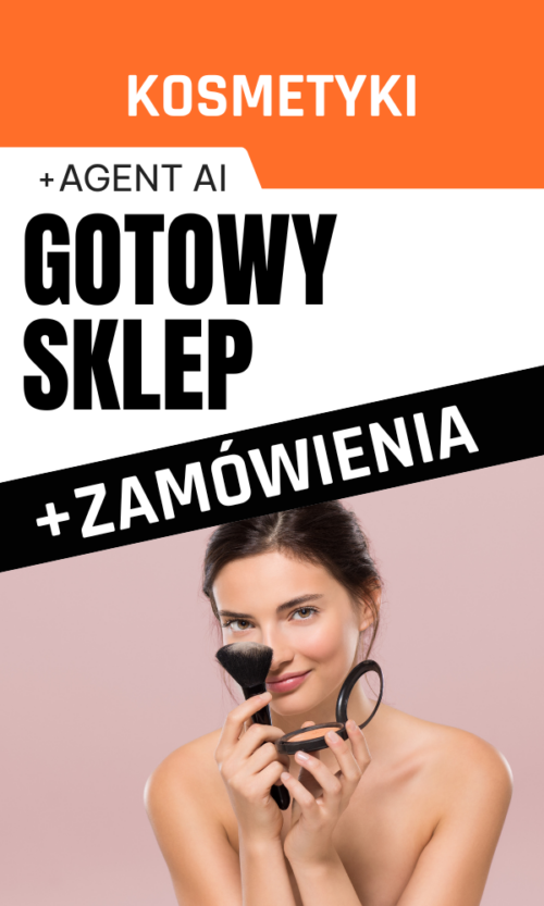 GOTOWY SKLEP INTERNETOWY KOSMETYKI