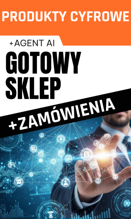 GOTOWY SKLEP INTERNETOWY / PRODUKTY CYFROWE + ZAMÓWIENIA