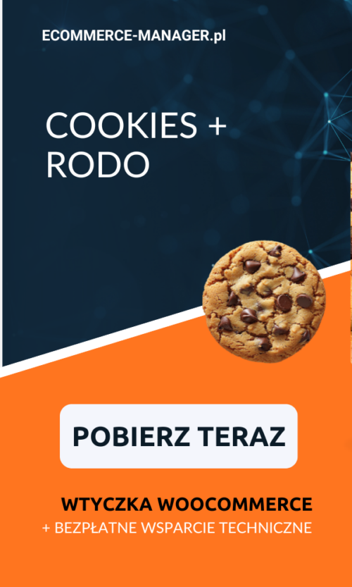 Wtyczka WooCommerce / WordPress - Ciasteczka - zarządzanie zgodami RODO