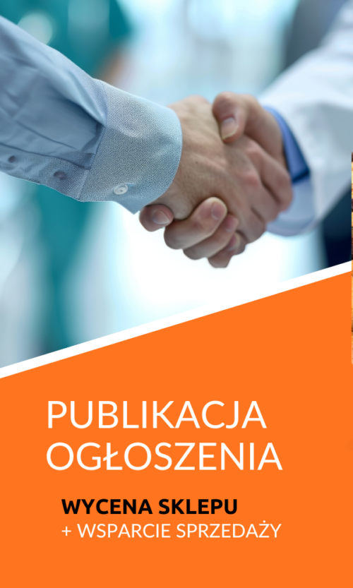 Ogłoszenie sprzedaży sklepu