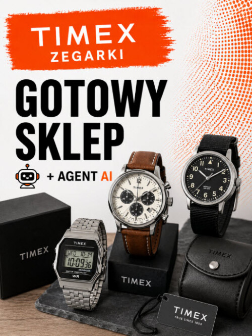 Gotowy sklep Zegarki damskie i meskie