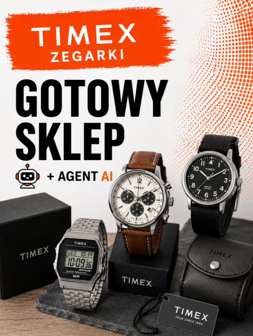 GOTOWY SKLEP – ZEGARKI